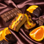 financier naranja chocolate